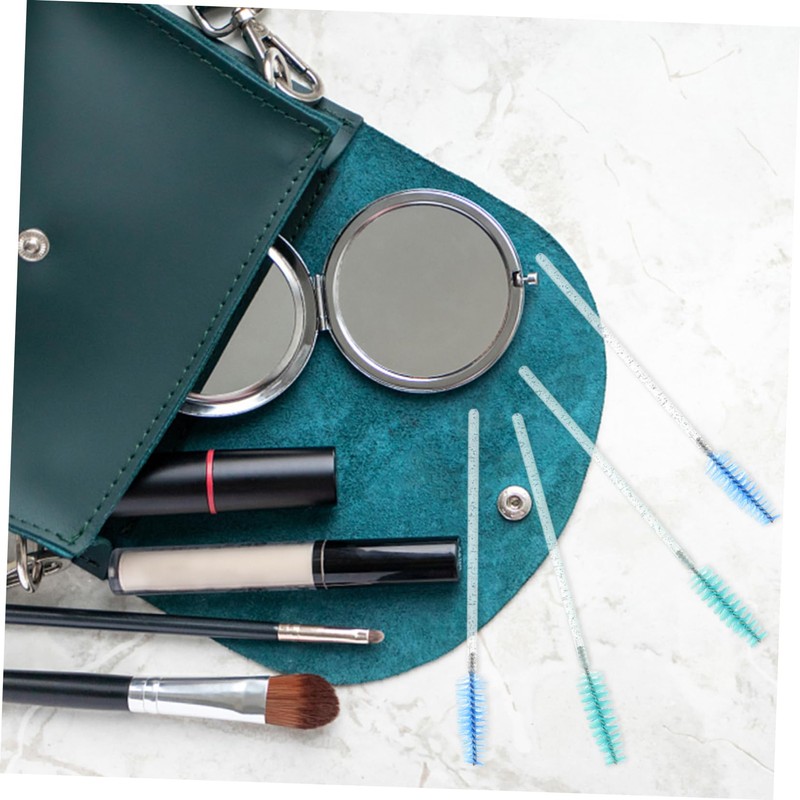 Mikinona High-durability Plastic Eyebrow Brush Kit 250pcs Lash Brow Spoolies