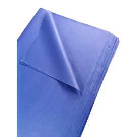 Blue Tissue Paper Sheets for Wrapping 60 Large Sheets, Acid Free Art Paper, Perfect for Gift Wrap, Storage, Packing, Art & Craft Bulk Pack Archiving Shredding 70 x 50cm Sheet Size