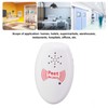 Multifunction Ultrasonic Electronic Mosquito Repellent Pest Repeller USB Rechargeable White