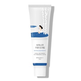 Round Lab Birch Juice Moisturising Sunscreen 50 ml SPF50+ PA++++, No White Cast, Strong UV Protection, Moist Essence Type, Ocean Friendly-Reef Safe