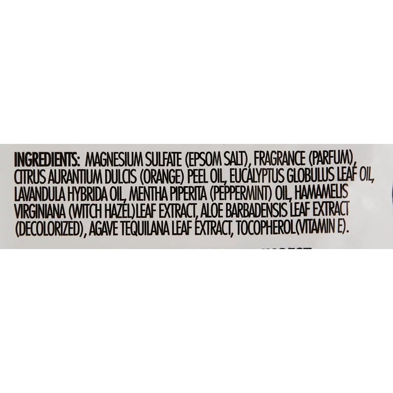 Dr Teals Pure Epsom Sal, Aclarar Y Suavizar Con Hamamelis
