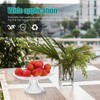Luxshiny Transparent Acrylic Fruit Tray: Dessert Display Stand for Weddings,
