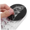 Operitacx Adjustable Wall Mounted Suction Shower Head Bracket Punch Base