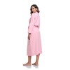 COLORFULLEAF Women's 100% Cotton Robes Lightweight Long Bathrobe Kimono Robe