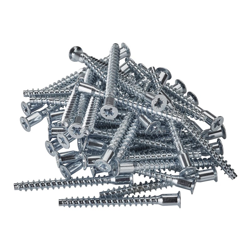 Confirmat Screws Phillips PZ2 5 x 50 mm Countersunk Head