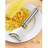 Corn Peeler, 2 Pack Corn Stripper Premium Stainless Steel Corn