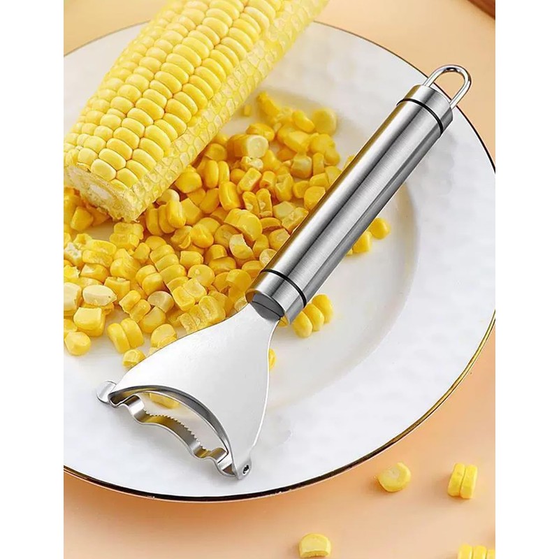 Corn Peeler, 2 Pack Corn Stripper Premium Stainless Steel Corn