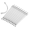 20 Packs Flexible Nozzle Extensions 5.9 Inch, Brass Mist Rod