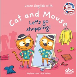 Let's go shopping - Cat and mouse - Livre + audio