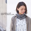 CHARM Bufanda de seda para el cuello – para mujer