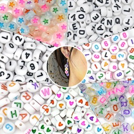 ADERTOS 700 Number Beads for Bracelets