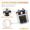 Canamax 3uf MFD 50/60 Hz 370-440 VAC Volts Oval Start