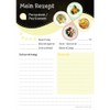 PRICARO Pasta Fun Recipe Pad A5 Pack of 3