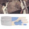 Padded Fencing Glove Right Handed Anti Slip Durable Knitted Fabric