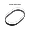 7PJ490mm Lawn Mower Drive 16mm Width Rubber Synchronous Closed Loop
