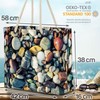VOID Stone Beach Colourful Pebble Beach Bag Shopper 58 x