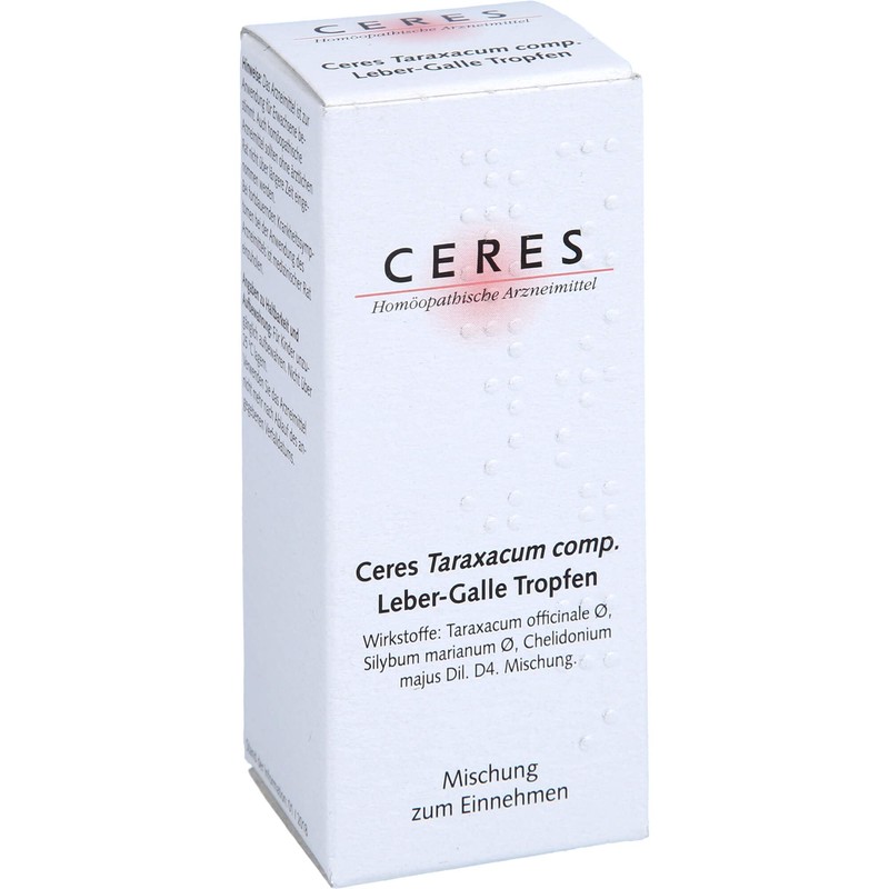 CERES Taraxacum Comp.Liver-Gall Drops 20 ml