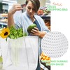 KALIDI Reusable Grocery bag, 2 Packs Large Tote Bag 15"X16"