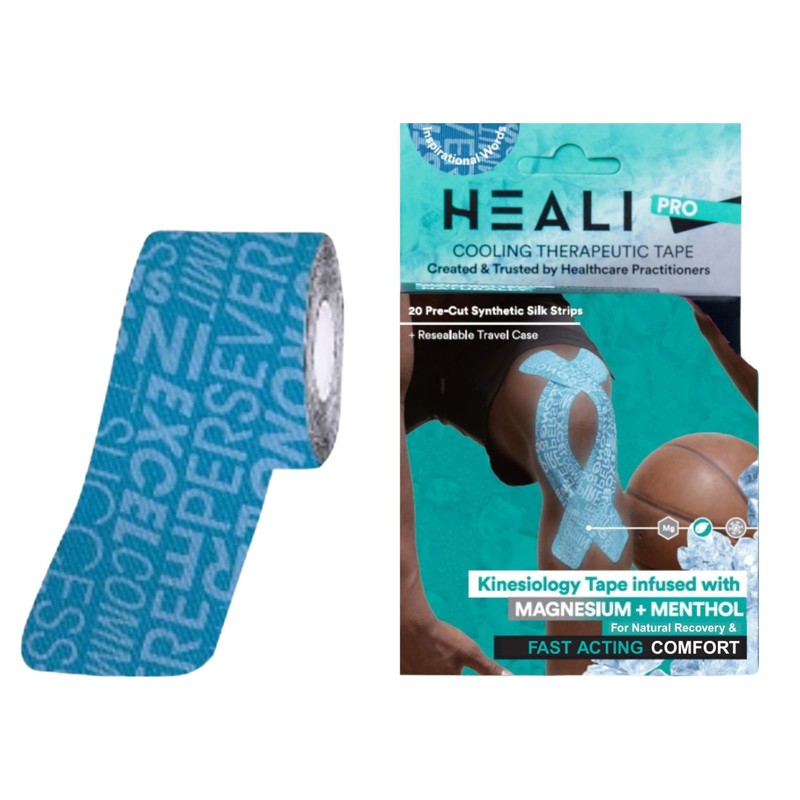 INNOVATIONS BY HEALI Heali Cinta Kinesiológica Con Magnesio Y Mentol,