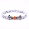 Pulcera Dragon Edicion Turquesa Blanco