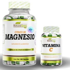 BHP Nutrition| Citrato de Magnesio Puro | 100 cápsulas | 500mg por porción | Alta absorción | 100% natural