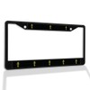 Fastasticdeals Metal Insert License Plate Frame Russian Orthodox Cross Weatherproof