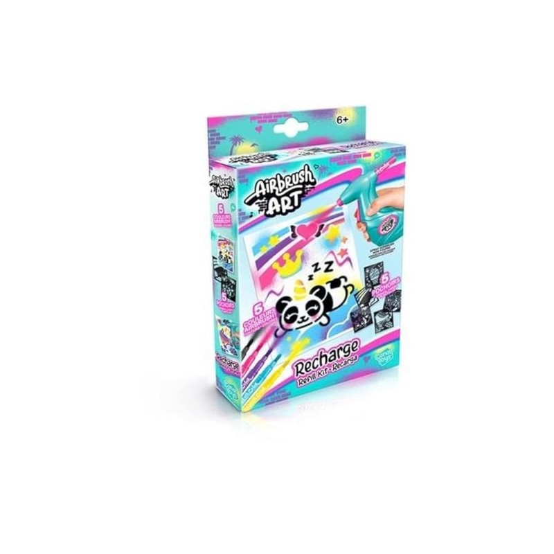 Kreativspiel Style 4 ever Airbrush Art Refill Set