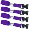 MELOTOUGH 4Pk 1" x 4ft Lashing Strap with Alligator Thumb