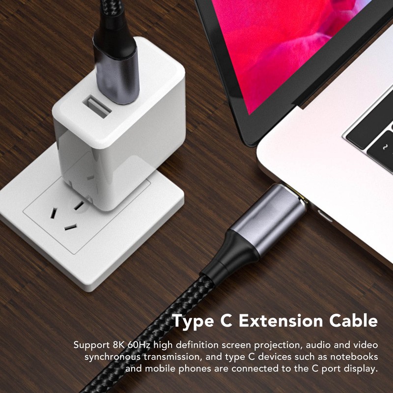 USB C to USB C Cable Type C USB4.0 Data