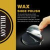 HILILON Black Shoe Polish 1.75oz 50ml Premium Leather Boot Polish,