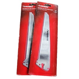 HUSKY Folding PVC Pipe Saw Blade 2 packages. # 1003005275