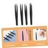 SAFIGLE 1 Set Stainless Steel Eyebrow Tweezers Portable Removal Tool