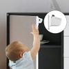Retoo Cabinet Lock Magnetic 4 Pieces Cabinet Lock with Key