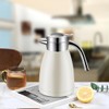 SOGA 1.2L Stainless Steel Water Bottle Insulated Vacuum Flask Coffee