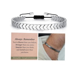 THEMEROL Daughter Gifts from Mom Gifts for Daughter Granddaughter Gifts Bracelets Granddaughter Birthday Card Gifts for Teen Girls Teenage 12 Year Old Valentines Day Christmas Stocking Stuffers