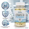 Citrato Potasio 500 Suplemento Calambres Musculares Balance Electrolítico Hidratación Alta