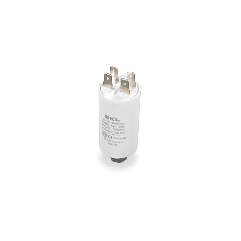 DL-pro Capacitor Motor Capacitor 4µF 450 V Diameter 30 x