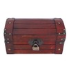 Vintage Wooden Storage Box Retro Hand Made Exquisite Jewelry Craft