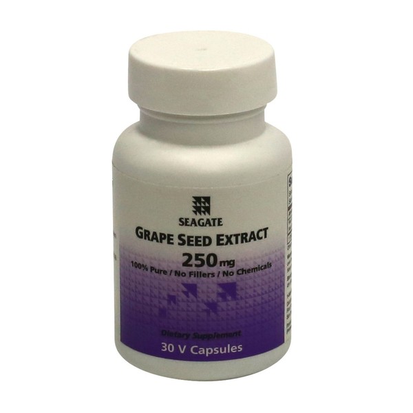 Seagate Products Grape Seed Extract 250 mg 30 Capsules