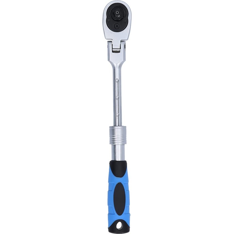 BRILLIANT TOOLS BT020997 1/4 Inch Telescopic Reversible Ratchet with Flexible