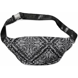Victoria's Secret Pink Snap Oversized Belt Bag Multicolor New