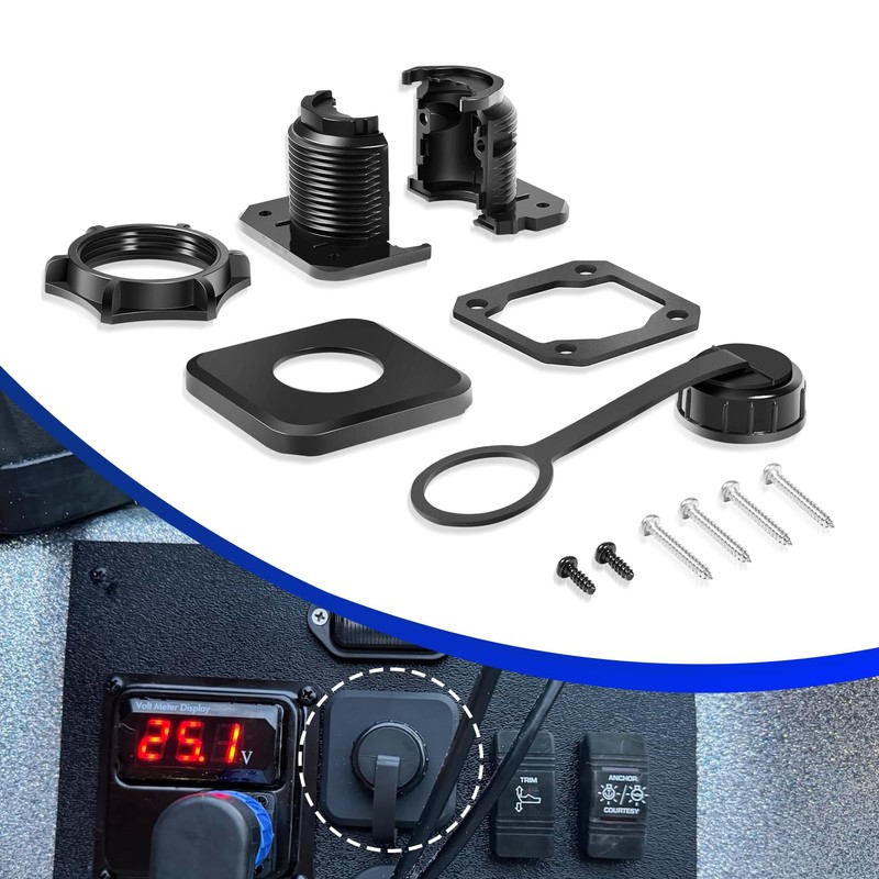 Bulkhead Connector Kit 010-13350-00 Replace for Garmin LiveScope Bulkhead Connector