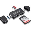 SD/Micro SD Card Reader, USB 3.0 & USB-C to SD