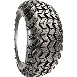 Sahara Classic All Terrain 22 Inch Golf Cart Tire | 4-Ply | Lift Kit Required | Directional Tread | Universal Fitment with 10 inch Wheels - 22x11-10