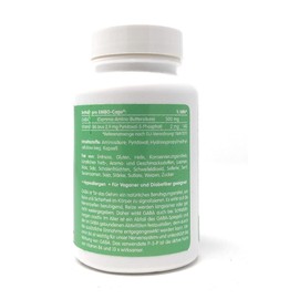 woscha GABA Plus (Gamma Aminobutyric Acid) 100 Embo-CAPS® (59g) (Vegan)