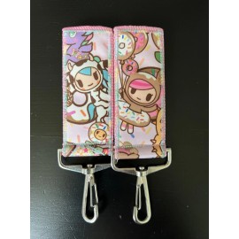 Ju-Ju-Be Ju Ju Be Donutella Sweet Shop 1.0 Stroller Clips custom made NEW