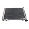 CoolingSnow 1 Row Aluminum Radiator For 2010-2014 Polaris Ranger 400