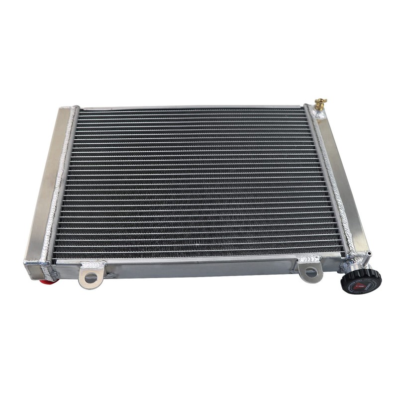CoolingSnow 1 Row Aluminum Radiator For 2010-2014 Polaris Ranger 400