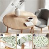 Outdoor Round Tablecloth with Elastic Band Diameter 60 Inches -