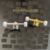 NOAHWOOD Pro Fingerboard 36mm Six Truck (36mm Silvery)